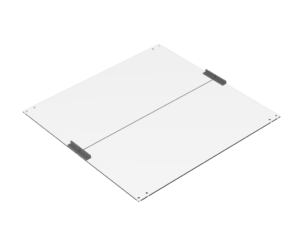 Plexi transparent perspective view 1 door 1 normal